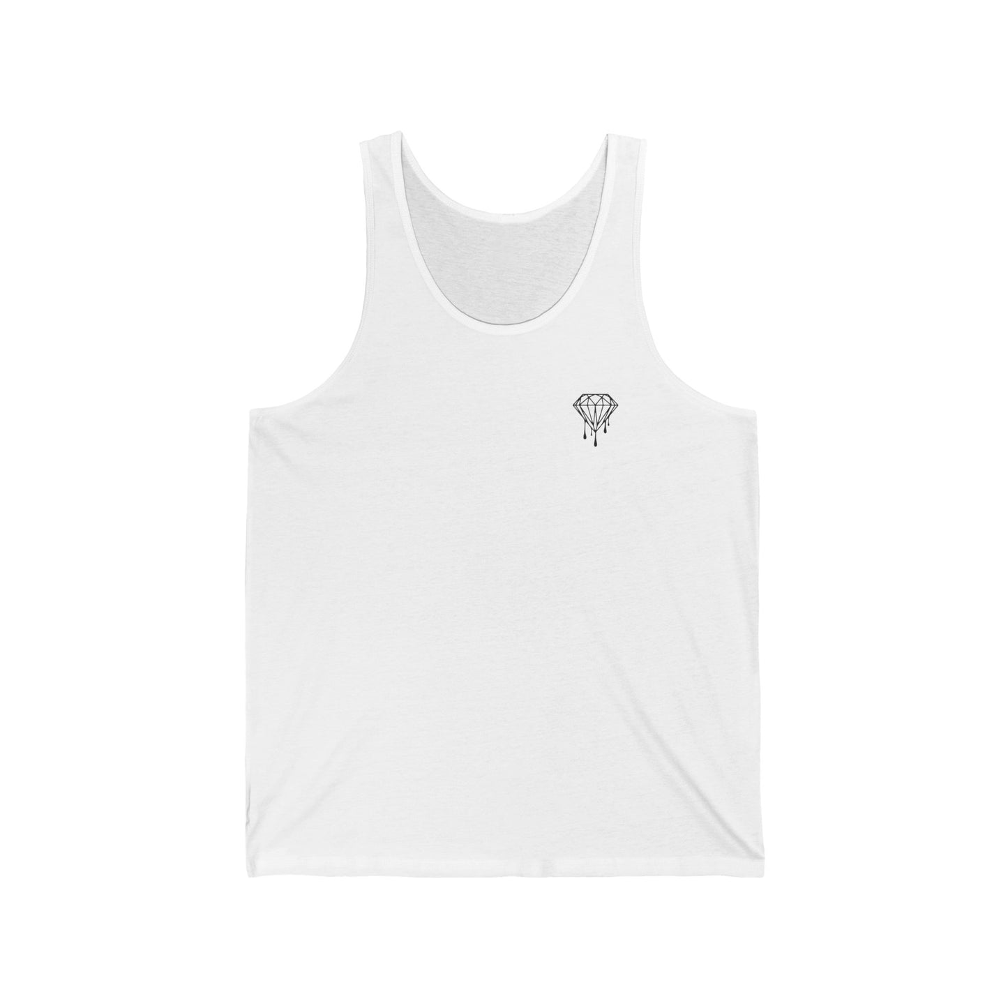 Unisex PDA Diamond Drip Tank