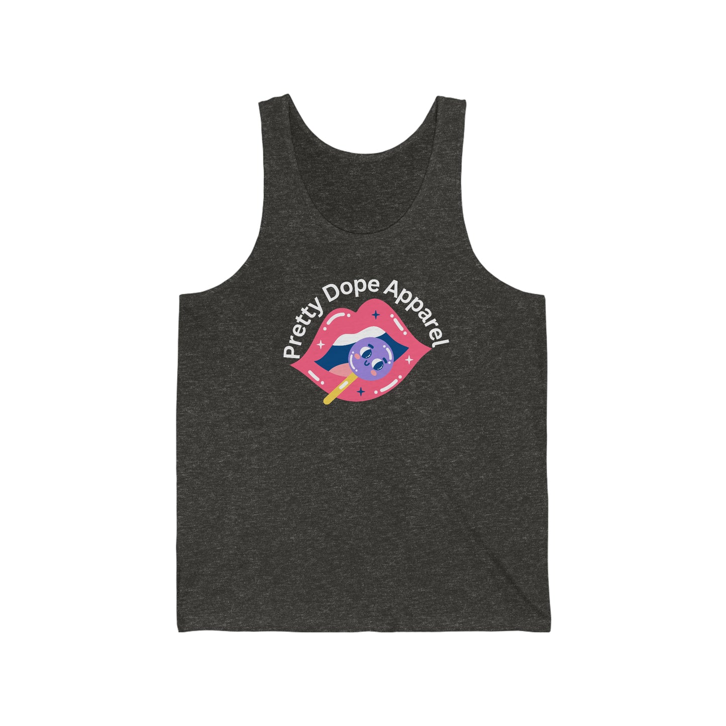 PDA lip Jersey Tank