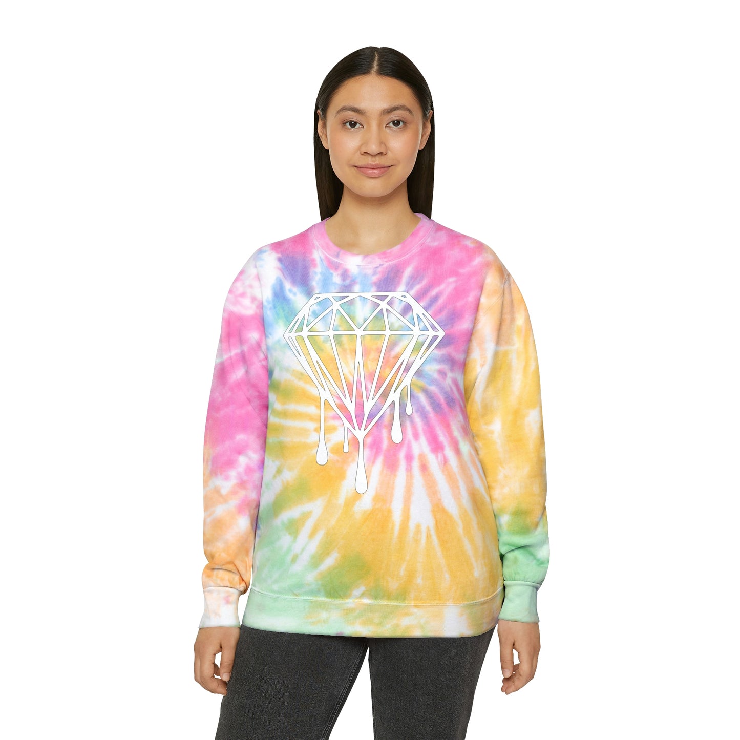 Unisex PDA Tie-Dye Sweatshirt '