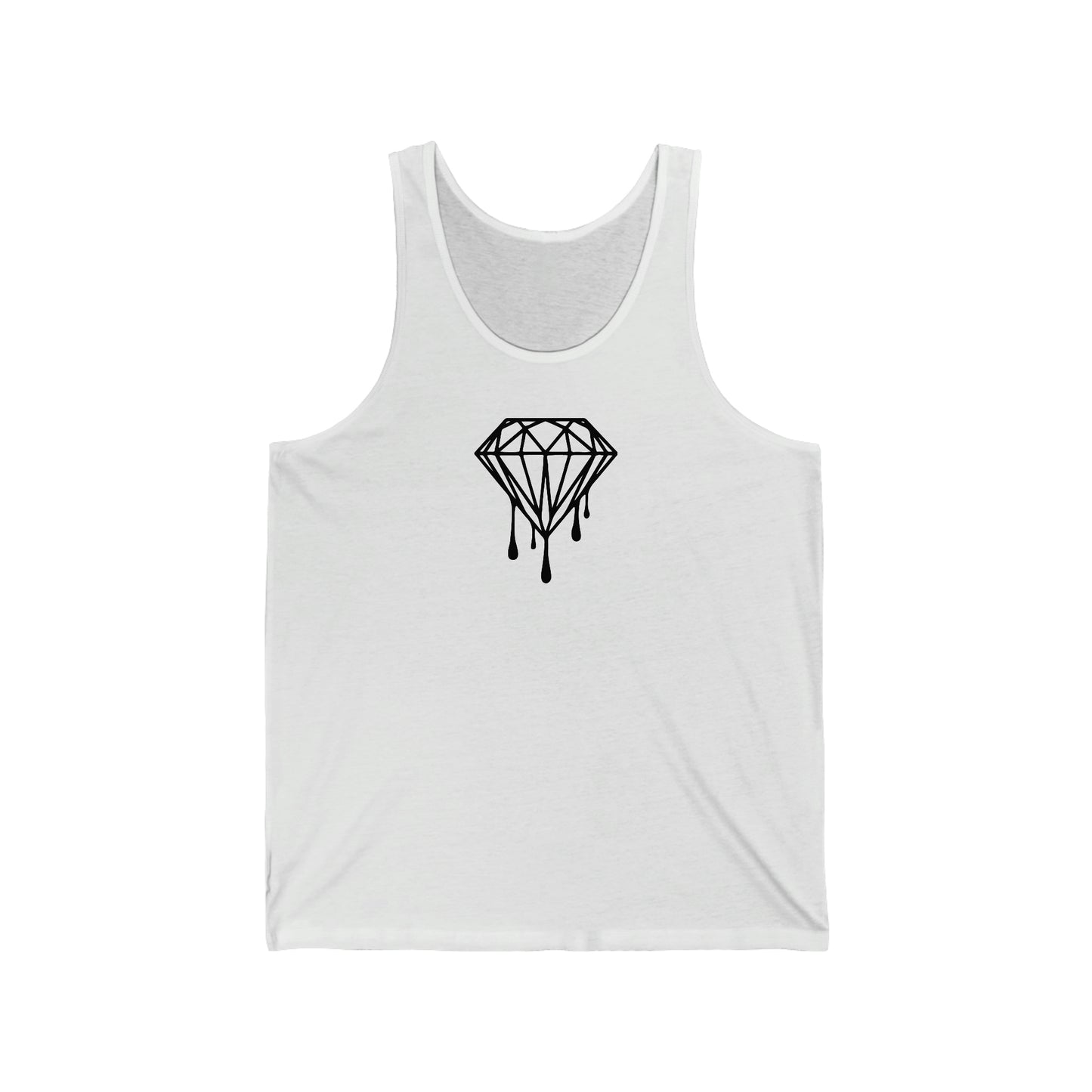 Unisex PDA Diamond Drip Tank