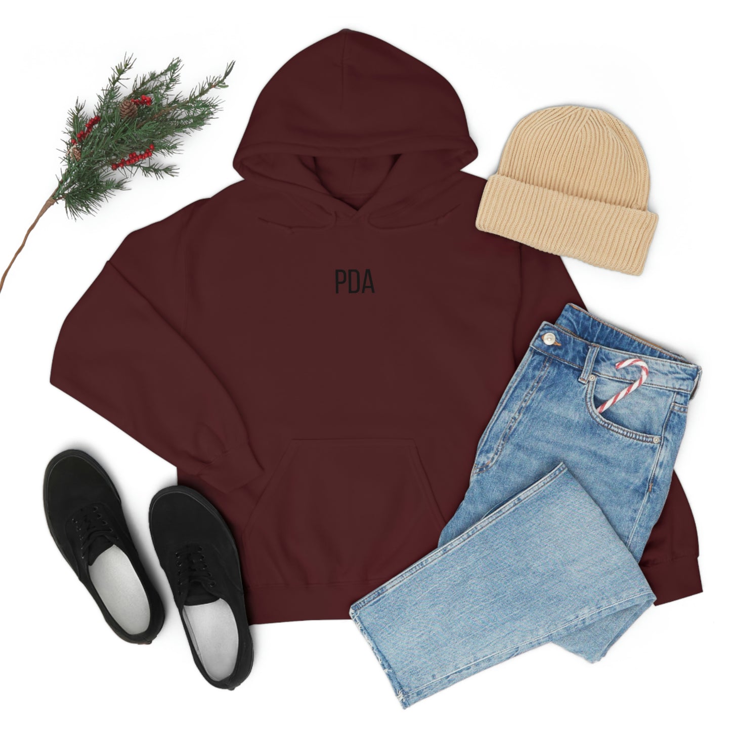 Unisex PDA Hooded Sweatshirt